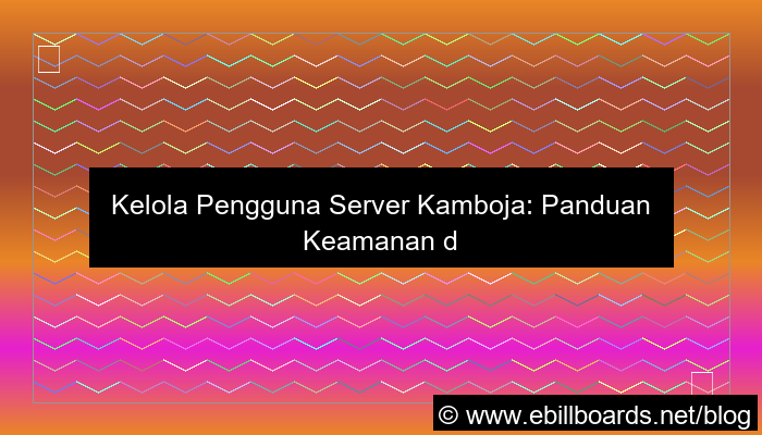 visual server kamboja user management