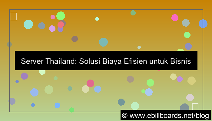 grafik server thailand biaya efisien