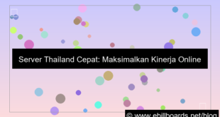 server thailand cepat