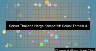 server thailand harga kompetitif