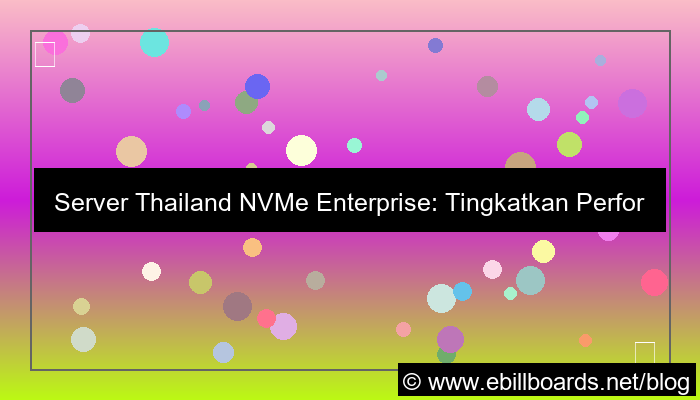 grafik server thailand nvme enterprise