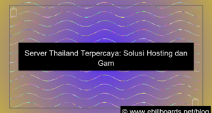 server thailand terpercaya