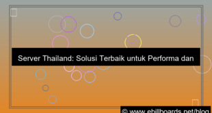 grafik server thailand untuk audience thailand