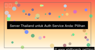 server thailand untuk auth service