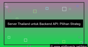 desain server thailand untuk backend api