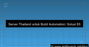 ilustrasi server thailand untuk build automation