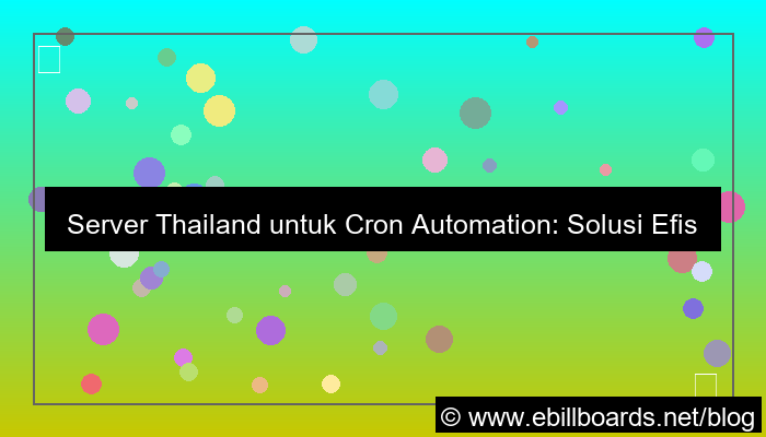 server thailand untuk cron automation