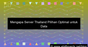 ilustrasi server thailand untuk data warehouse
