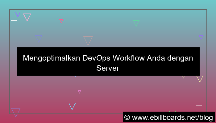ilustrasi server thailand untuk devops workflow