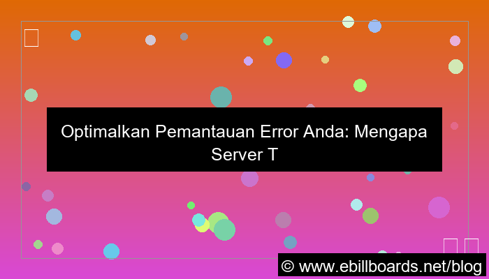 grafik server thailand untuk error monitoring