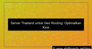 server thailand untuk geo routing