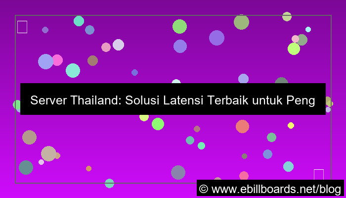 grafik server thailand untuk latency asia tenggara