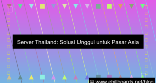 visual server thailand untuk market asia