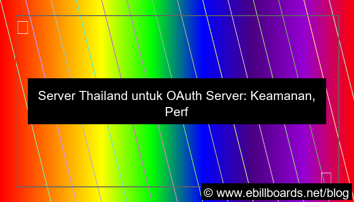 ilustrasi server thailand untuk oauth server