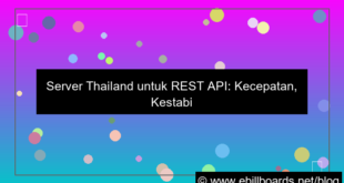 ilustrasi server thailand untuk rest api