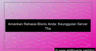 server thailand untuk secrets manager