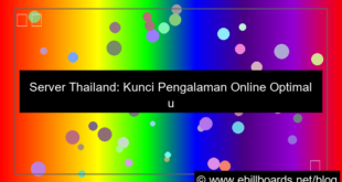 ilustrasi server thailand untuk visitor thailand