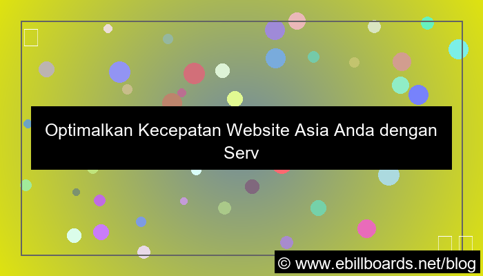 server thailand untuk website asia