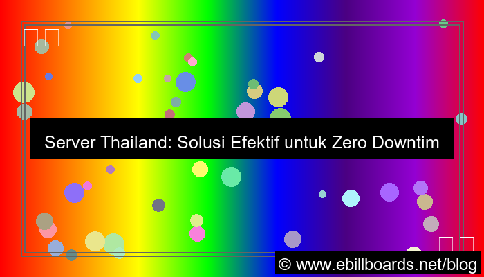 server thailand untuk zero downtime deploy
