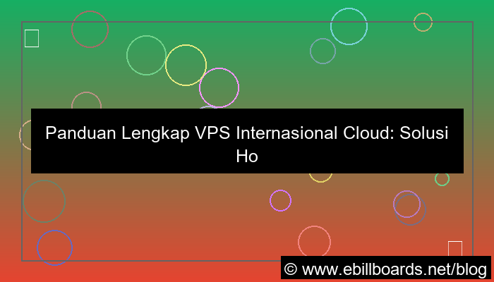 vps internasional cloud