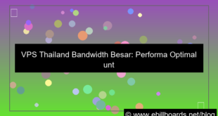 gambar vps thailand bandwidth besar