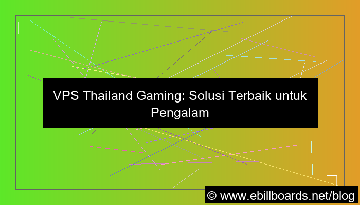 gambar vps thailand gaming