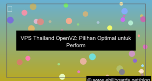 vps thailand openvz