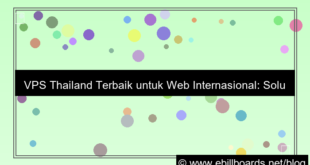 vps thailand untuk web internasional
